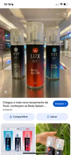 Body Splash da Virginia 