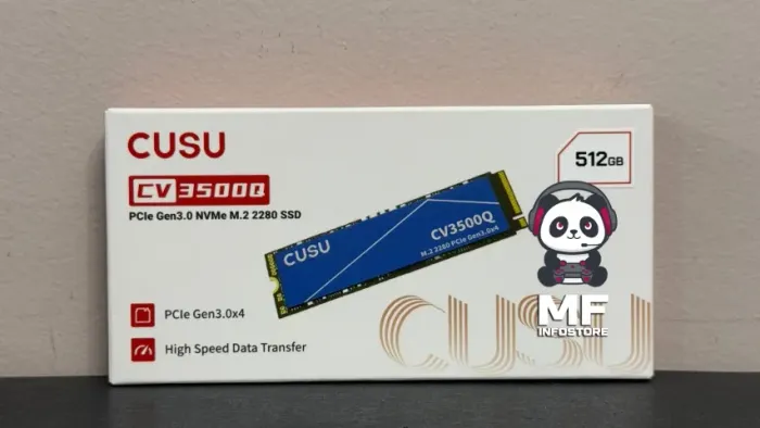 SSD NVMe 512GB Cusu 3500mb/s - NOVO