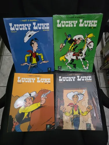 Coleção Lucky Luke Zarabatana Completa e lacrada