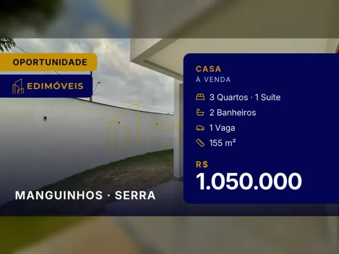 Sensacional casa em Manguinhos: espaço, conforto e área gourmet para receber amigos