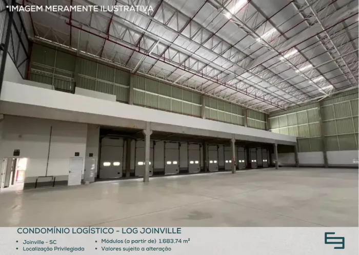 Galpão para locação em Joinville - SC