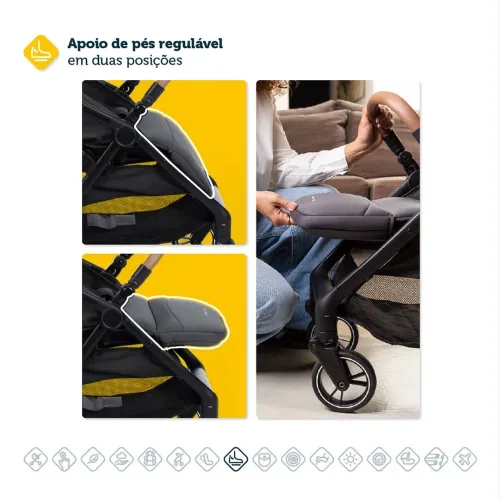 Carro de Bebê Retrátil 