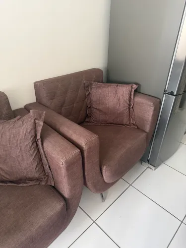 Poltrona de linho
