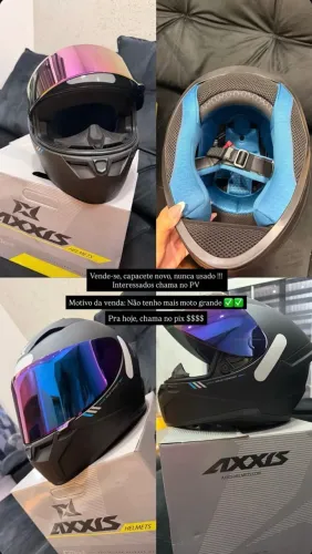 Vendo capacete, novo na caixa LS2
