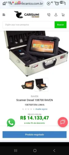 Scanner Ravem 108700