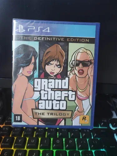 GTA TRILOGY THE DEFINITIVE EDITION PS4 (NOVO LACRADO)