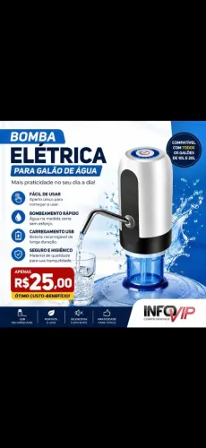 Bomba para galão de agua knup