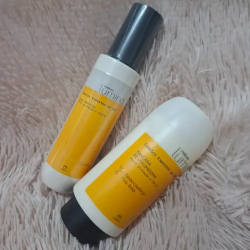 Máscara restauradora + spray protetor 