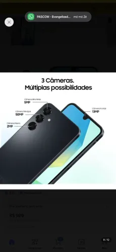SAMSUNG GALAXY A16 128GB 4GB RAM PRATA