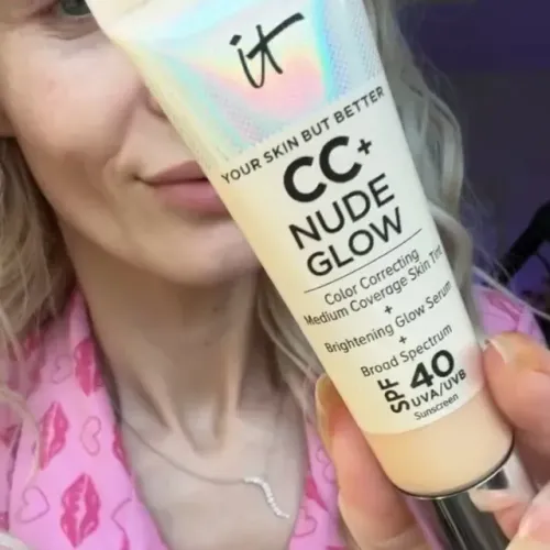 IT Cosmetics CC Cream Nude Glow Medium 32ml (Produto novo de Mostruário)
