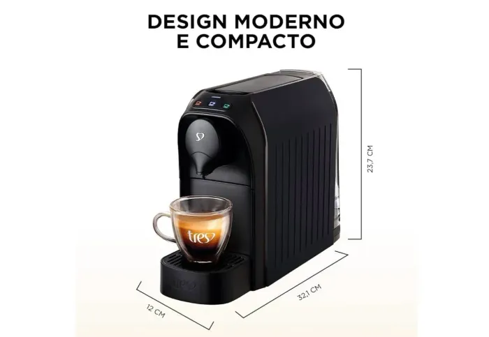 3 Corações TRES Cafeteira