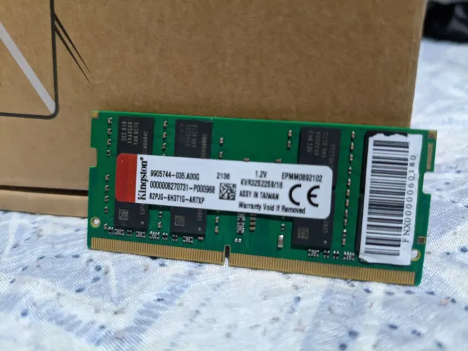 MEMÓRIA RAM 16gb 2400mhz kingston