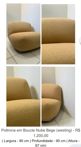 Poltrona bucle westwing 