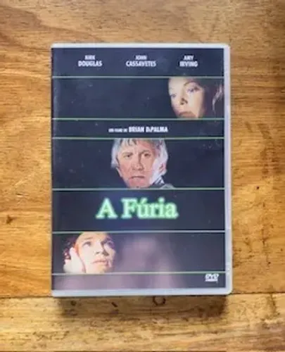 DVD A Fúria (dirigido por Brian De Palma-1978) Com Kirk Douglas e John Cassavetes