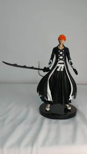 Action figure Ichigo bankai coleção Solid and Soul, Bleach