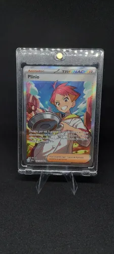 Carta Pokémon Apoiador/Treinador Plínio 164/142