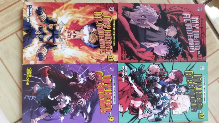 Mangá Boku no hero - Diversos