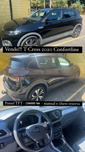 Volkswagen T-Cross Comfortline 1.0 TSI Flex 5P Aut. 2020