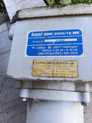 Filtro sistema de filtragem e separação de água para motores a diesel