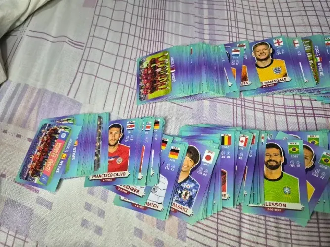 Figurinhas Jogadores da Copa do Mundo Catar 2022 (Valor Unitário)