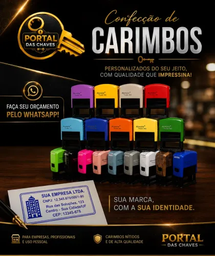 Carimbos Personalizado 