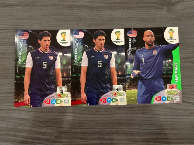 card USA estado unidos copa 2014 adrenalyn