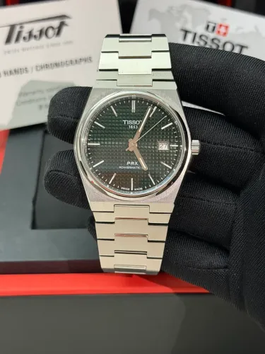 Relógio Tissot Prx automático 40mm verde original 