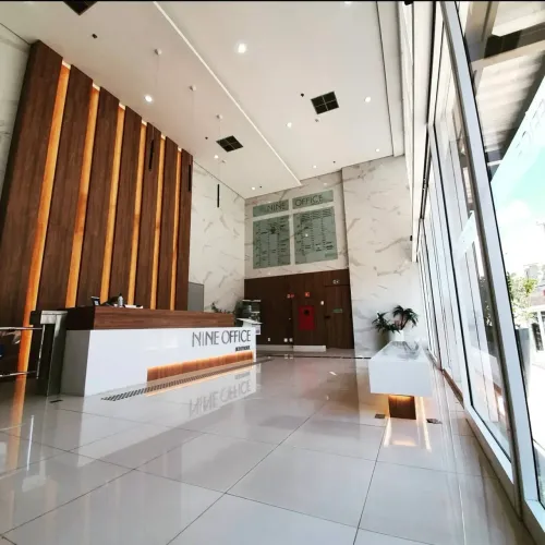 Sala Comercial de 43m² para Locação no Edifício Nine Office