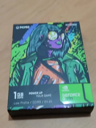 Placa de Vídeo PCYes GeForce G210 1GB DDR3 64 Bits Lacrada