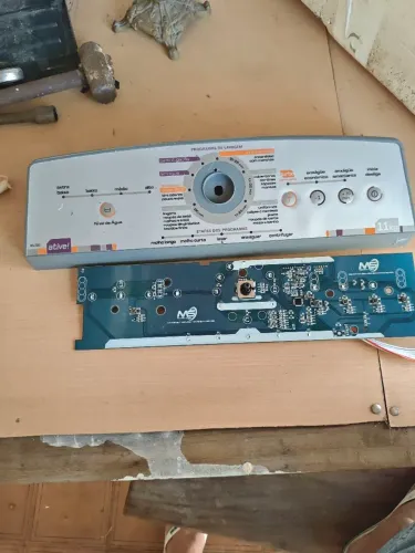 Placa máquina de lavar Brastemp