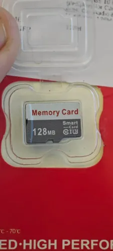 Cartão de memória 128mb