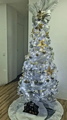 Árvore de Natal branca
