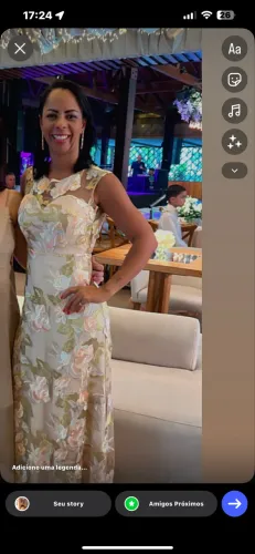 Vestido de festa tamanho P