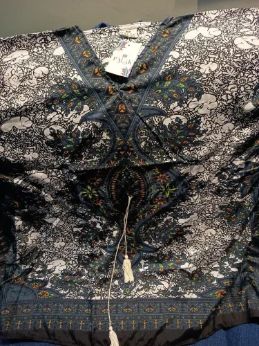 Kaftan saída de praia Boho chic