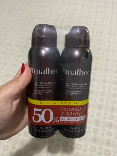 Perfume e desodorante malbac