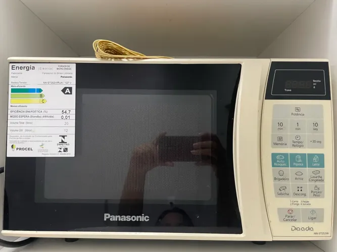 Micro-ondas Panasonic 20L - 127V - Selo A Procel - Super Econômico