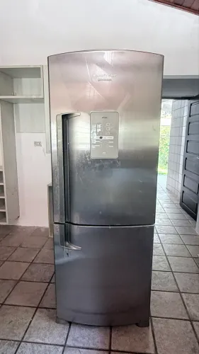 Geladeira Brastemp Active! Inverse 422L Inox (Frost Free)