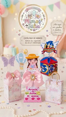 Mimos da Júlia Lembrancinhas Personalizadas