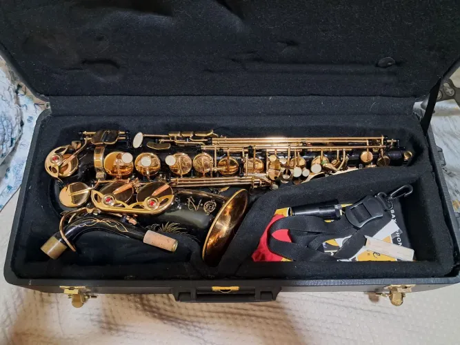 Sax alto Selmer mib Revisado e afinado -perfeito estado