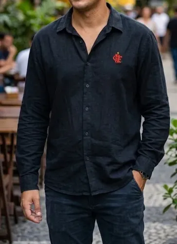 Blusa social Flamengo