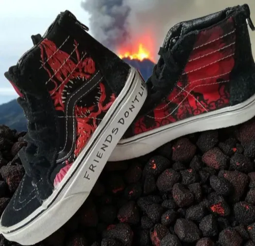 Tenis vans stranger things 