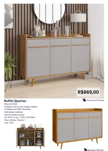 Buffet Quartzo