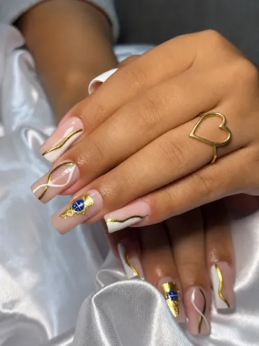 Alongamento em gel 