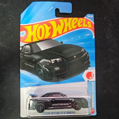 Nissan Skyline Gtr (R34) Preto Hot Wheels
