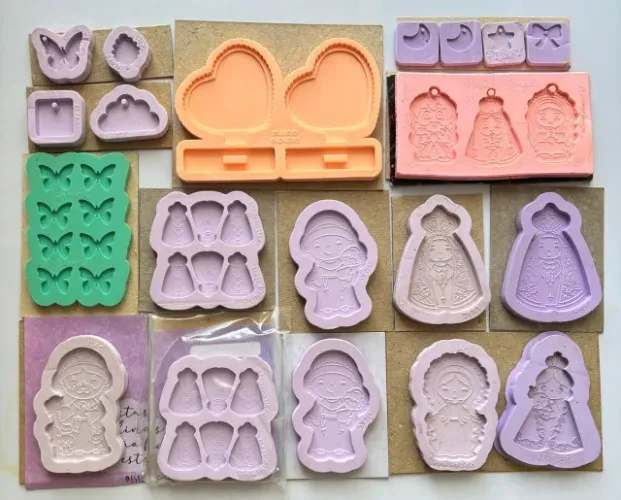Moldes de silicone - Kit 1