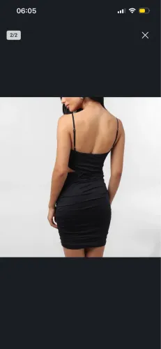 VESTIDO JUSTO PRETO