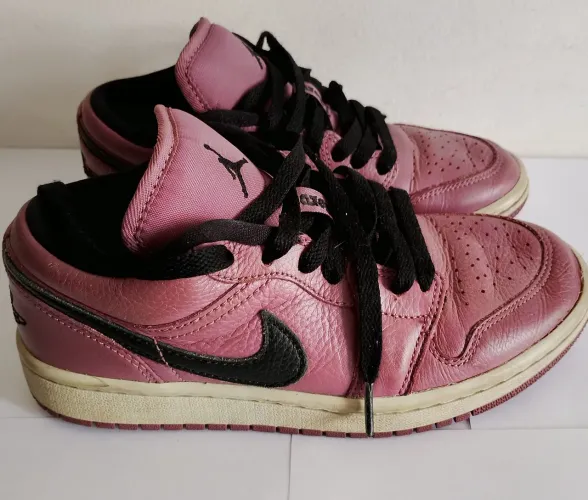 Tênis Nike Air Jordan original tamanho 35 BR couro cano baixo raro de colecionador