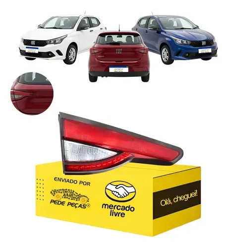 Lanterna Tampa Argo Trekking 2018 19 20 A 2026 Cristal L.e Esquerdo/motorista Vermelho