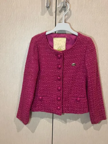 Casaquinho infantil Lilica Ripilica rosa