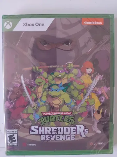 Teenage Mutant Ninja Turtles: Shredder's Revenge Lacrado LRG Xbox one - Tartarugas ninja